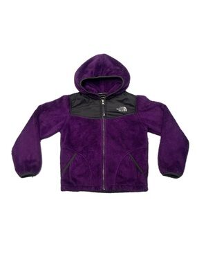 The North Face Purple Sherpa Fleece Hoodie